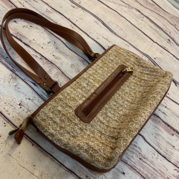 Sakroots Peace 🦉 Owl Straw Purse Handbag Boho - Picture 3 of 6